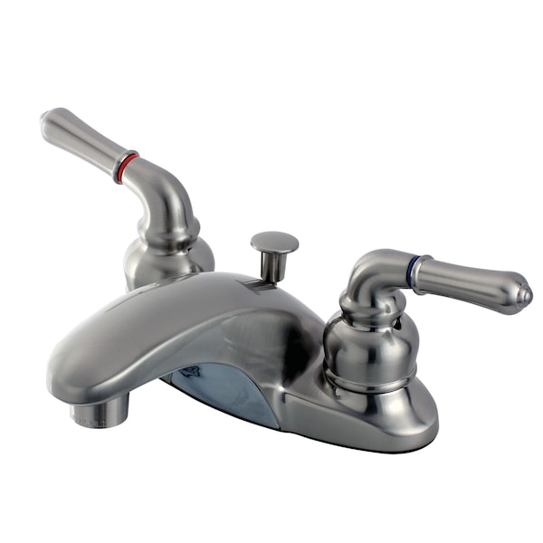 FB628 4-Inch Centerset Bathroom Faucet with Retail Pop-Up